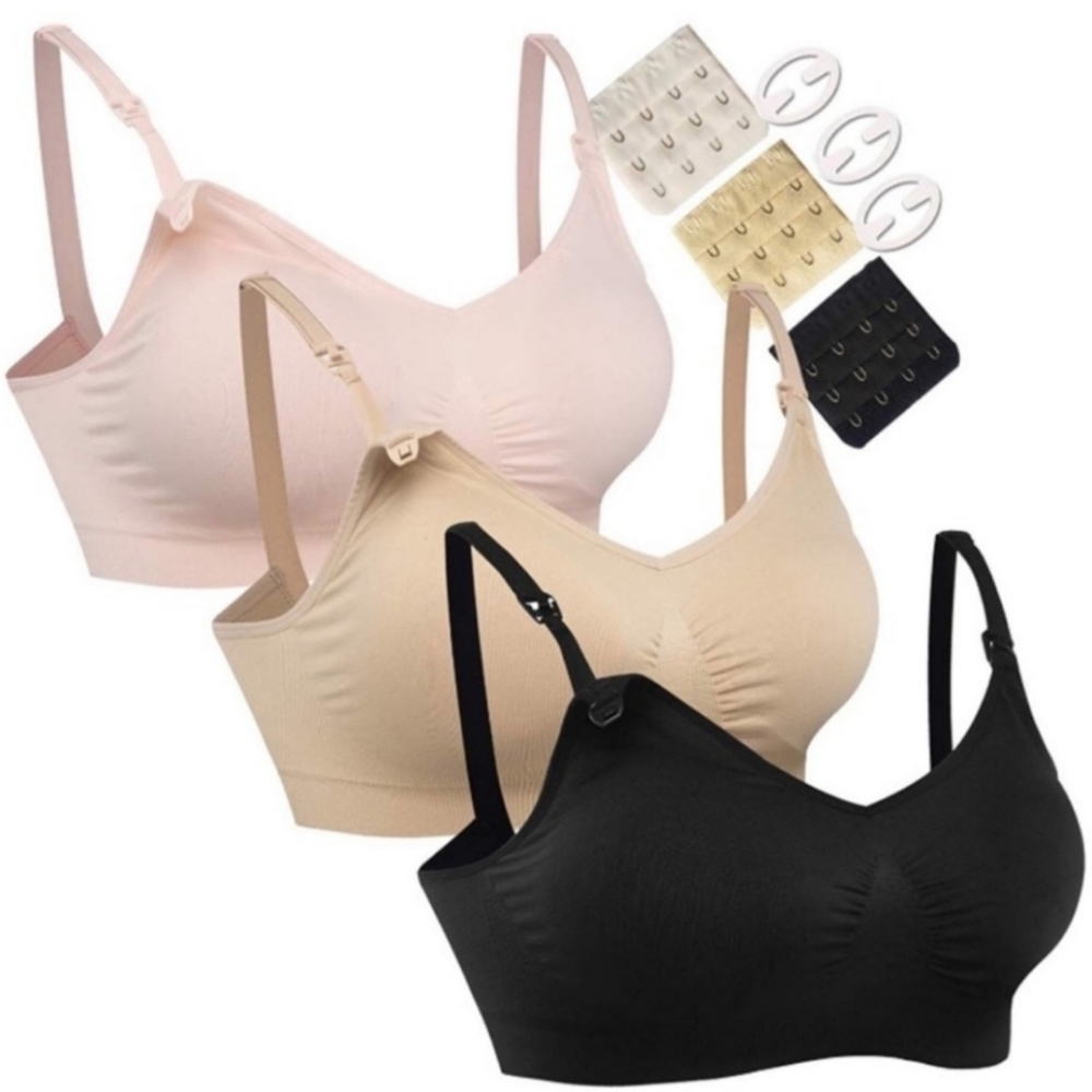 Set of 3 Nursing bras